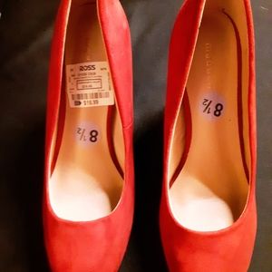 Madden Red Suede Pumps size 8.5